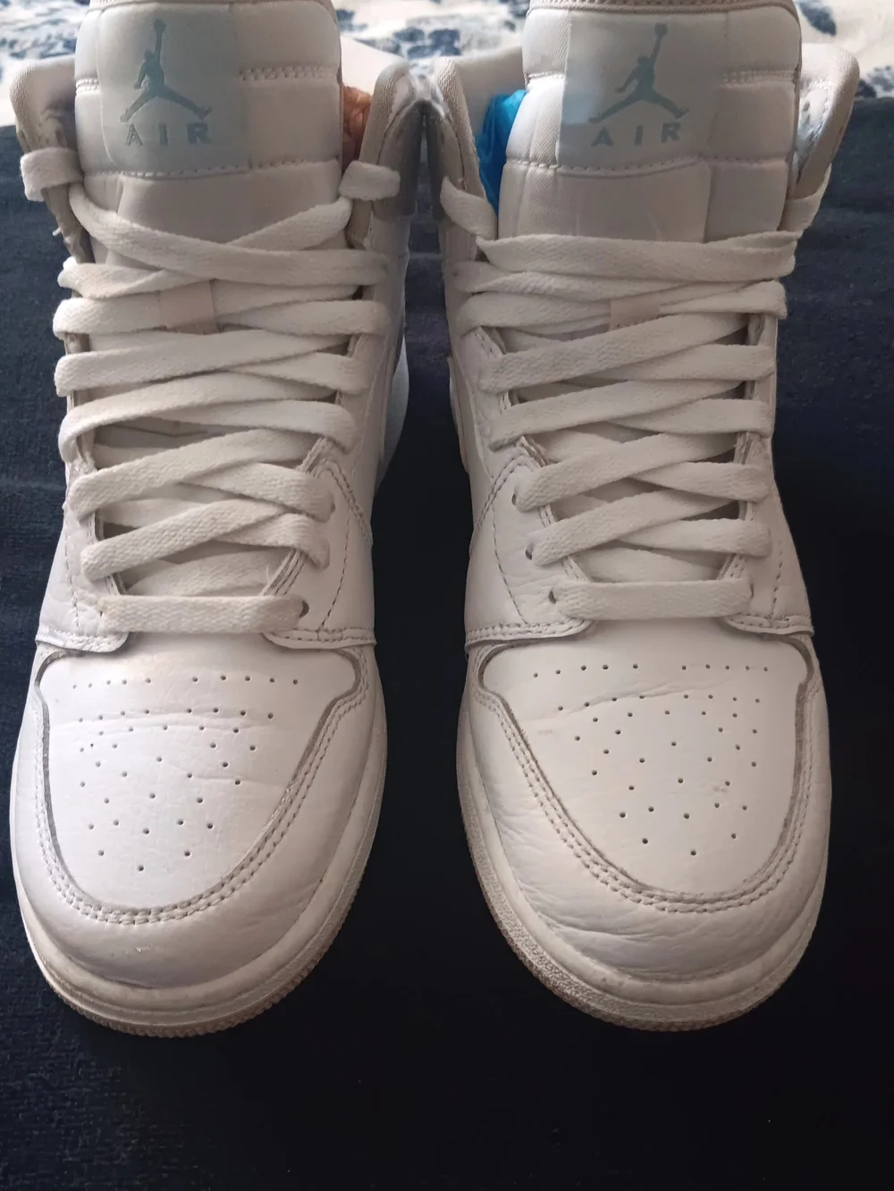 Jordan Men's White High-Top Sneakers